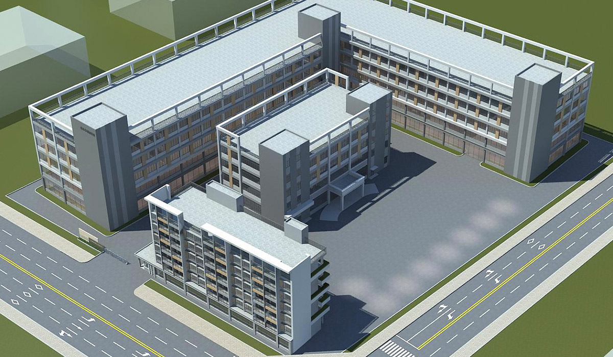 Jiangmen Cityの施行におけるFDBの新工場